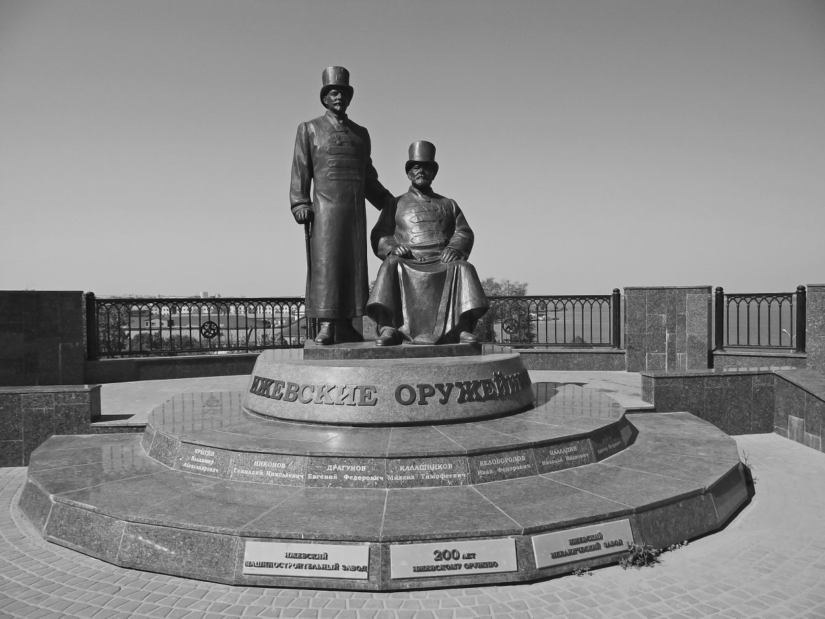 Памятник ижевским оружейникам достопримечательности Ижевска