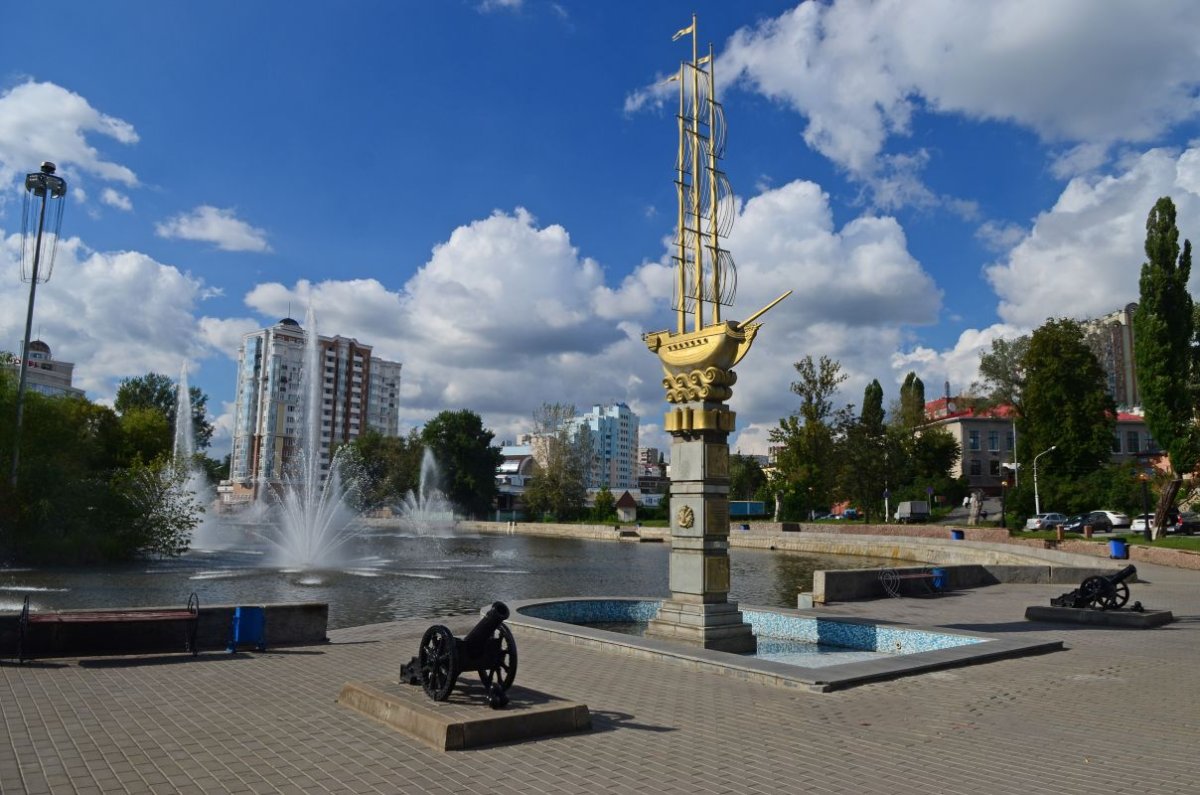 Площадь Петра Великого Липецк