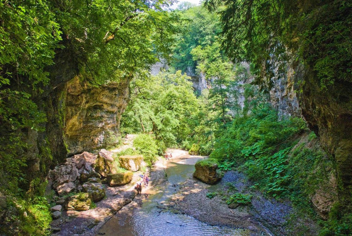 Ущелье реки Руфабго