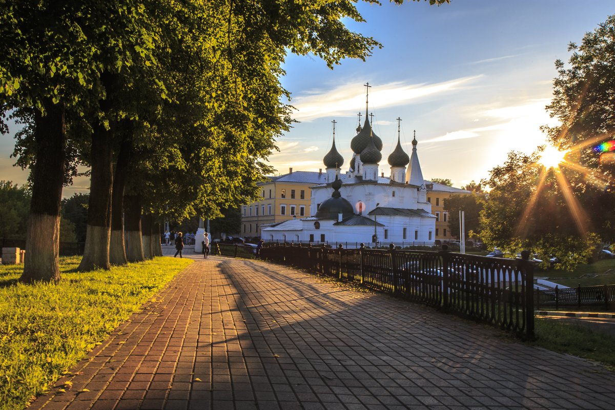 Ярославль центр набережная