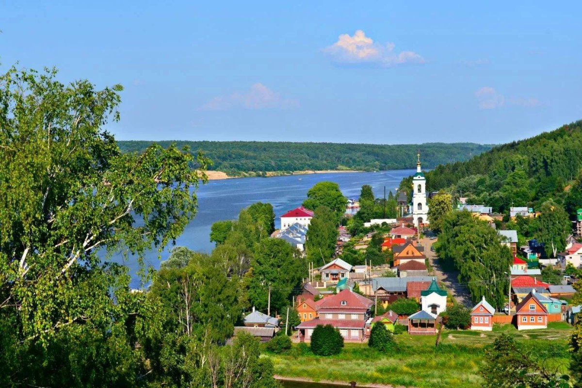 Плес холмы
