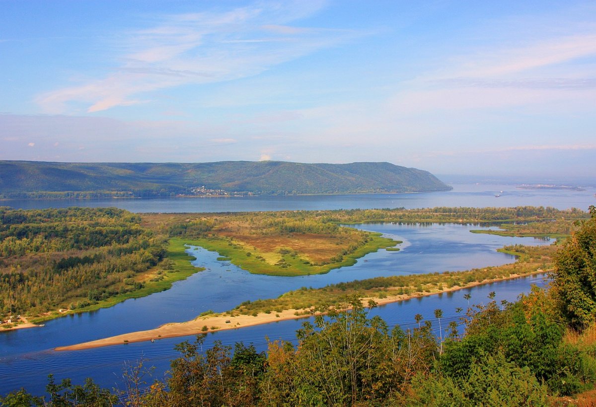 Волга Ульяновск природа