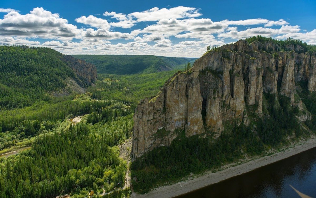 Ленские столбы Сибирь