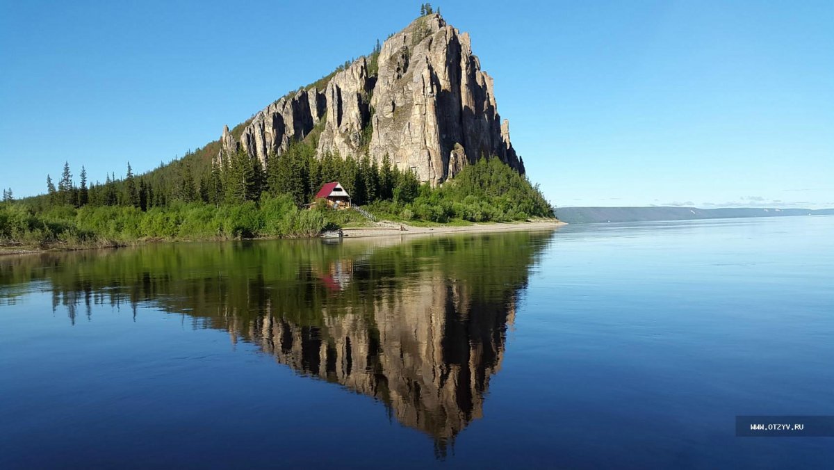 Река Лена Якутск