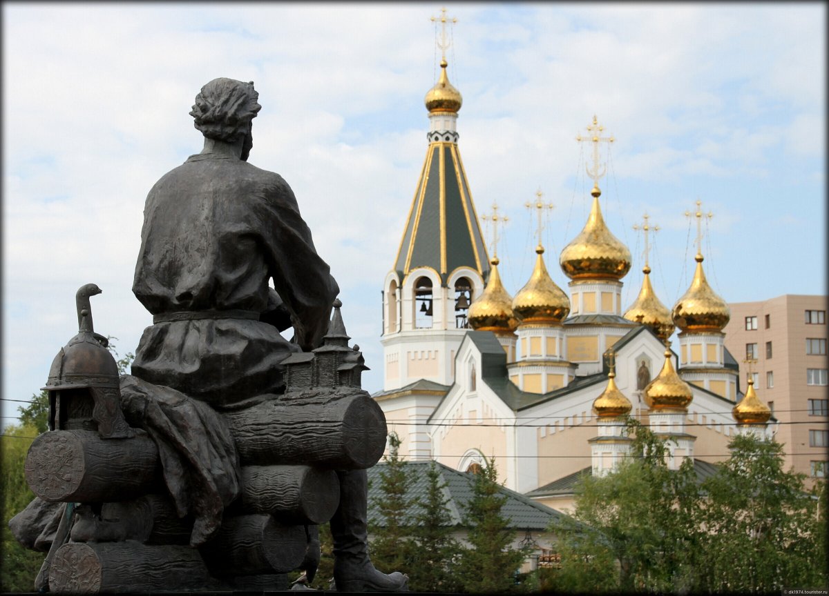 Ленские столбы в Якутии Наскальная