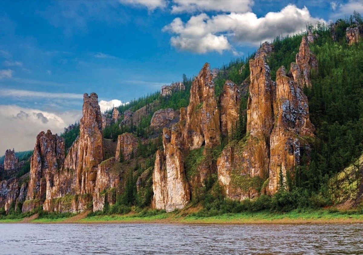 Река Лена Якутск