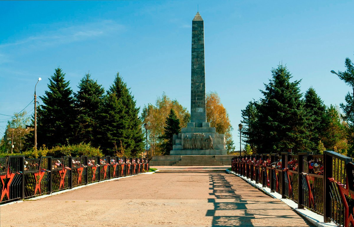 Памятник в городе Ржев
