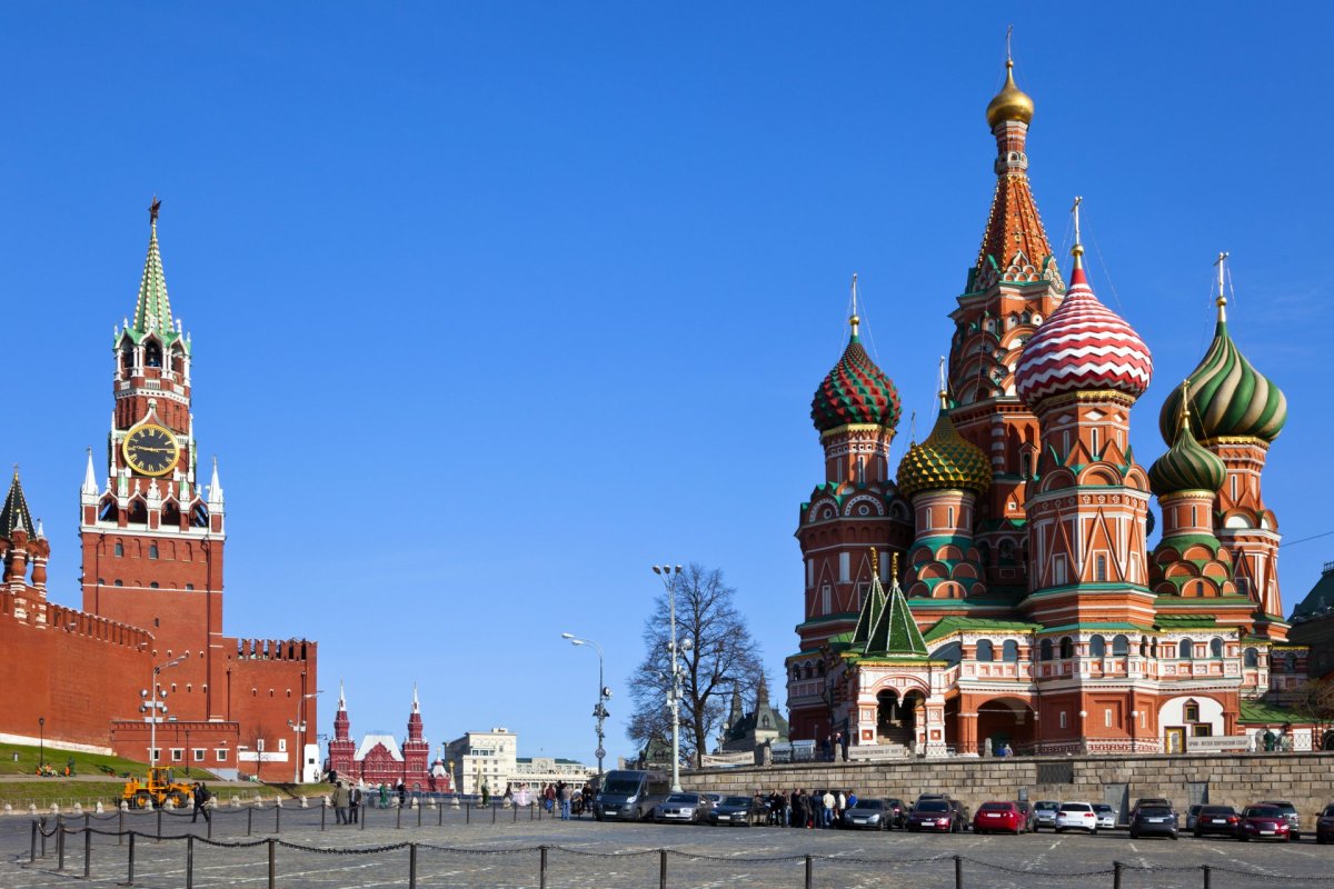 Кремль храм Василия Блаженного