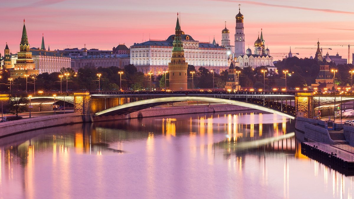Красивые виды Кремля