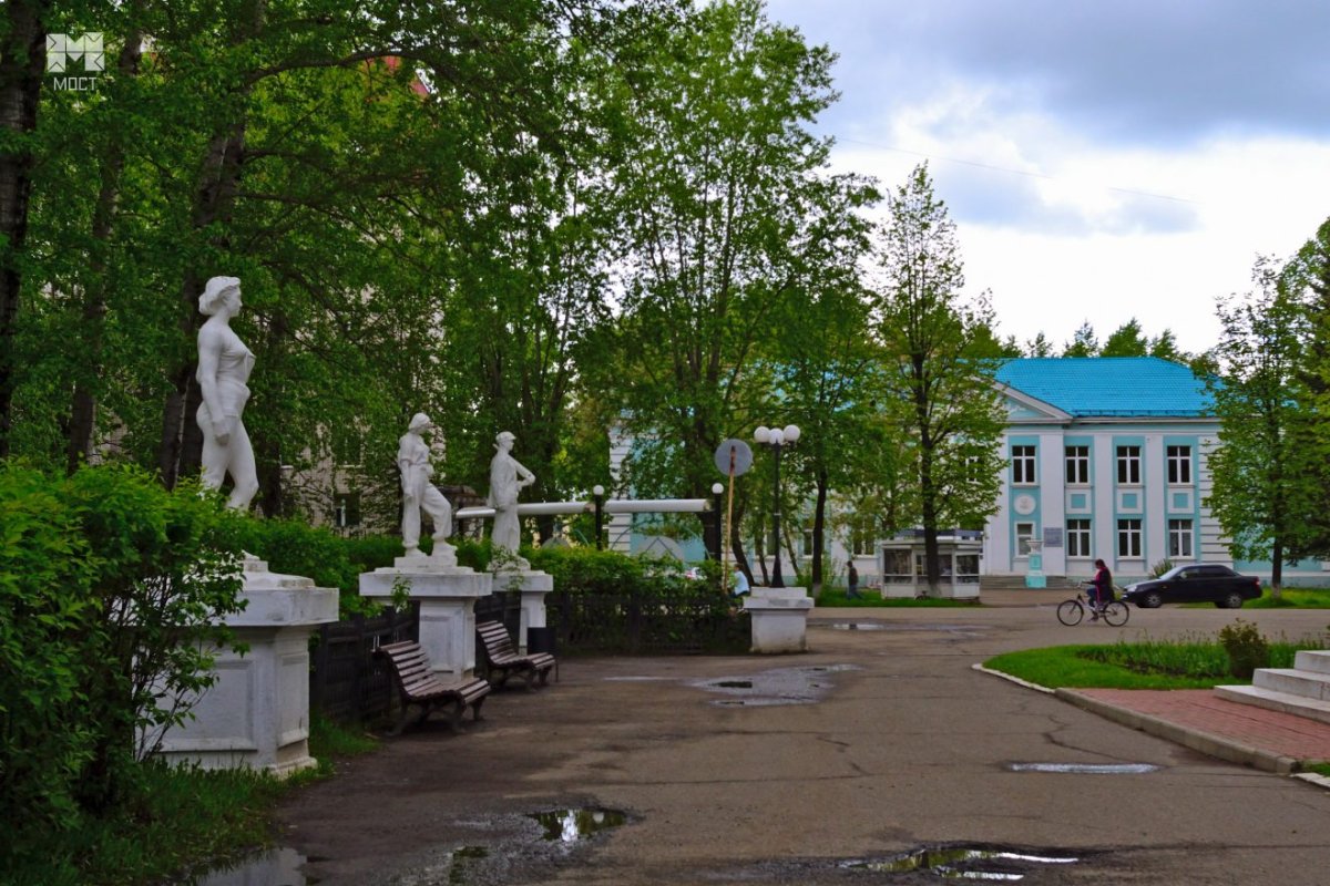 Удмуртская Республика г.Глазов городской парк