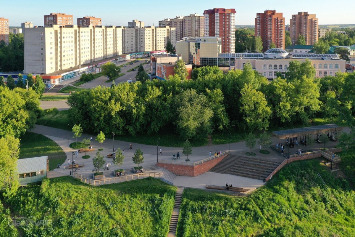 Город Глазов горы
