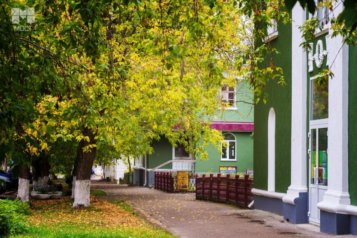 Глазов зеленый город