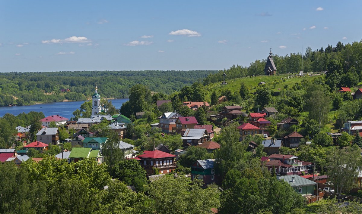 Река Волга Плес