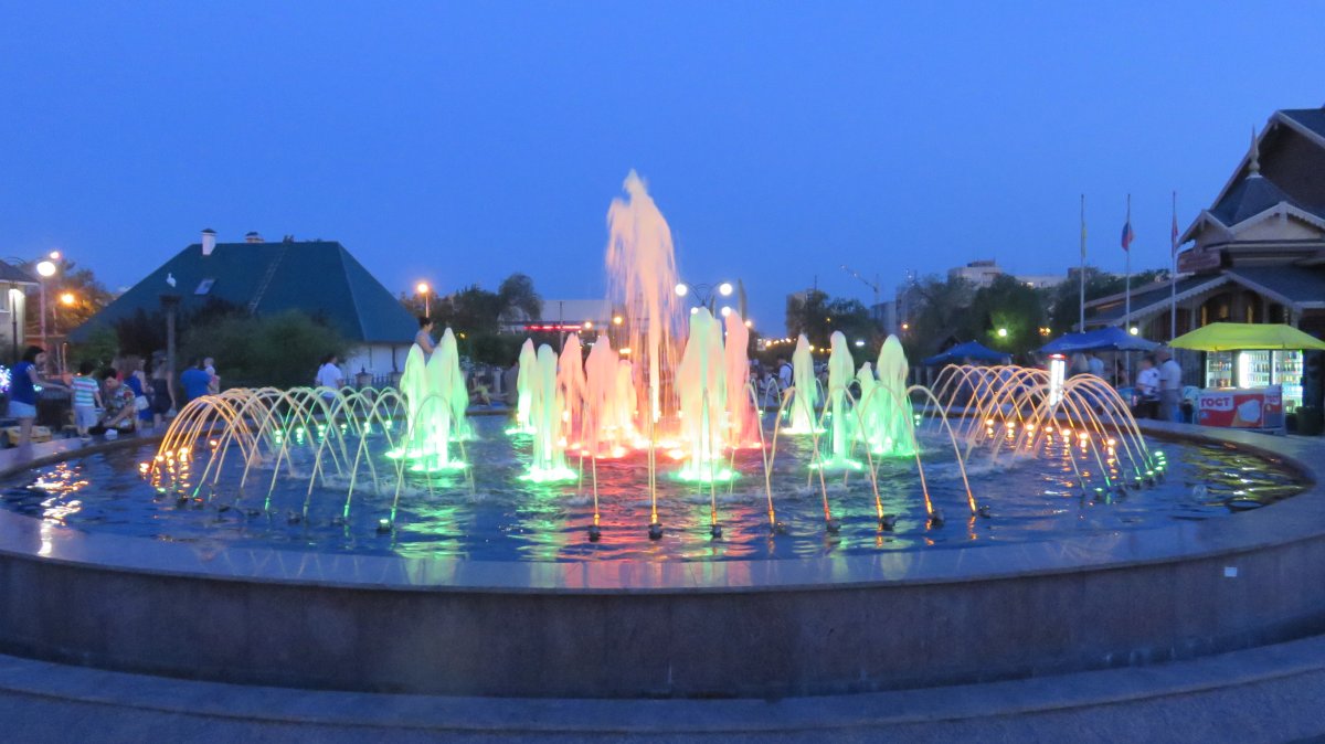 Городская площадь соль-Илецк