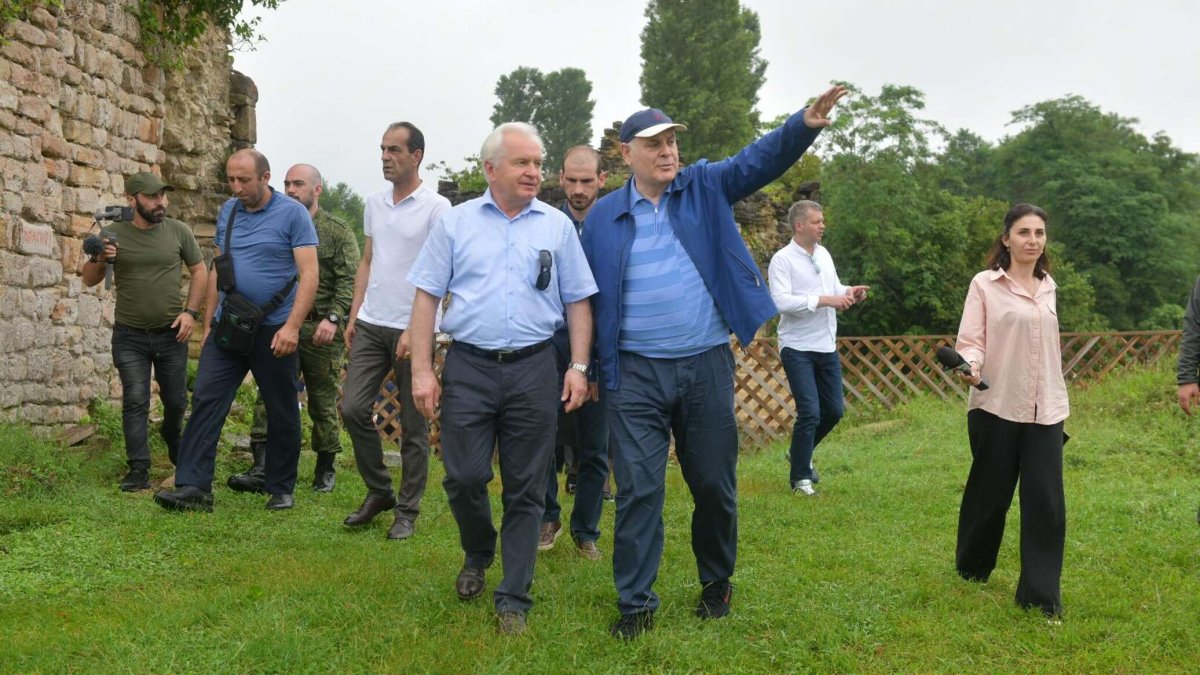 Карта Грузии 19 век