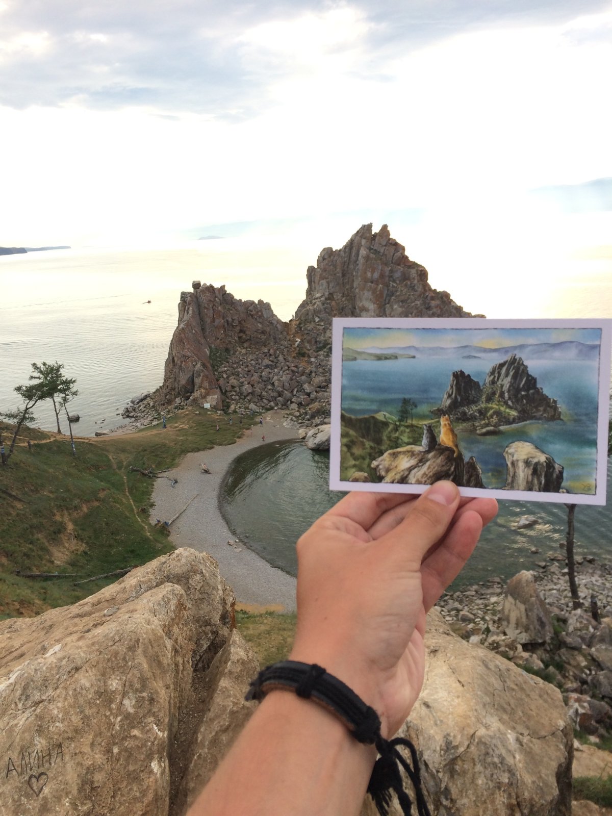 Фотосессия на Байкале летом