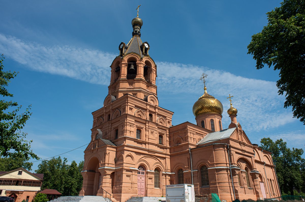Храм Владимирской иконы Божией матери в селе Быково