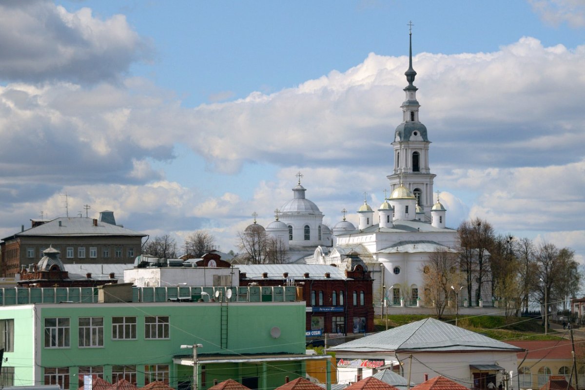Река Кинешемка Никольский мост