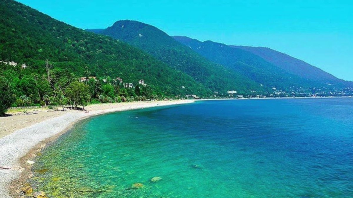 Абхазия Гагры море