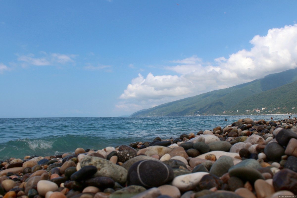 Черное море Абхазия