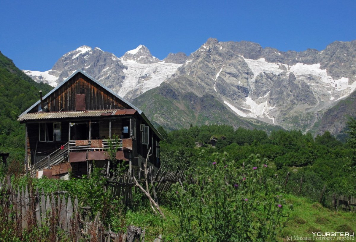 Рача Грузинская Швейцария