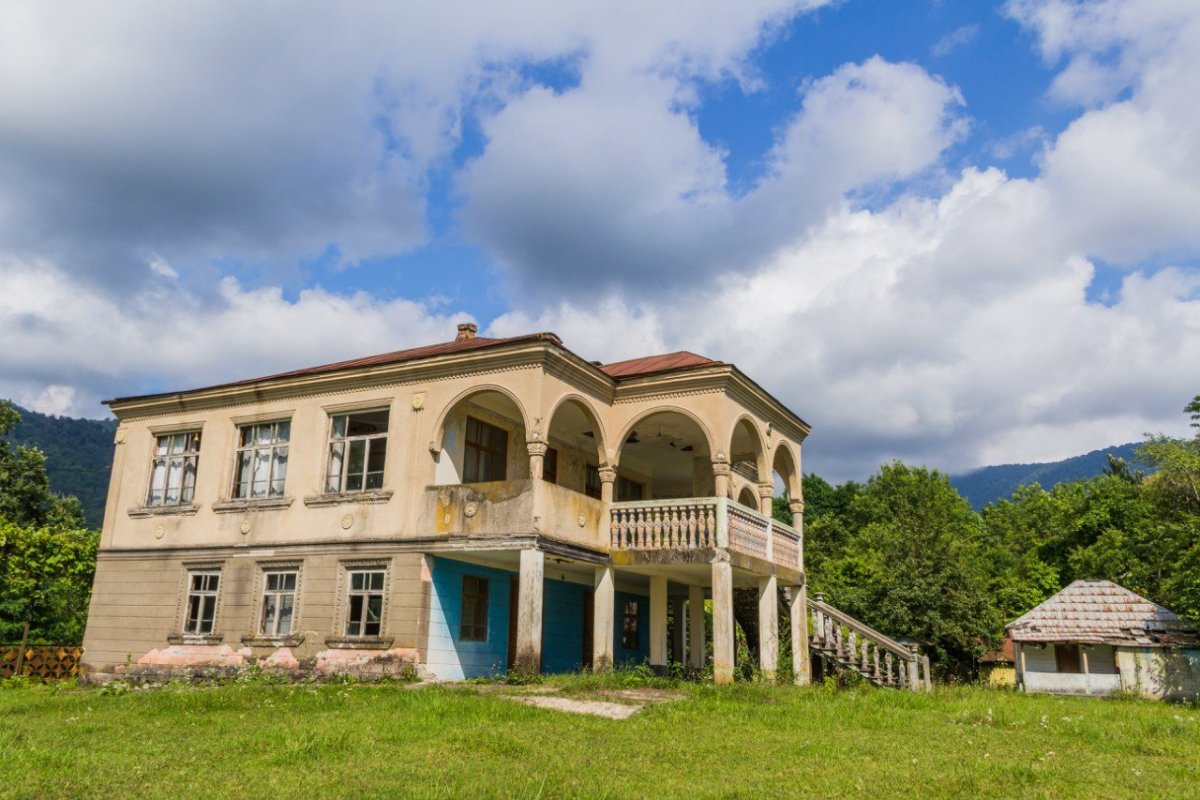 Село Хуап Абхазия