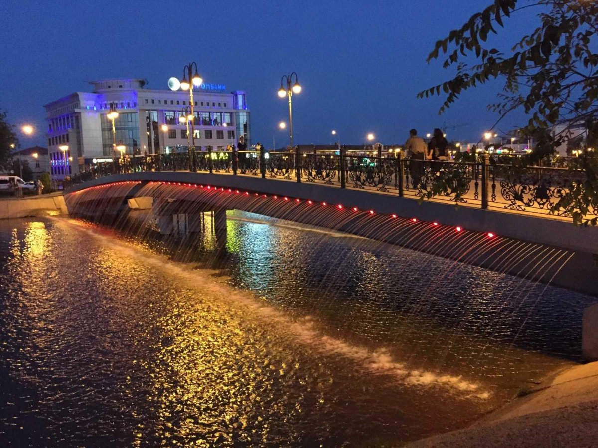 Мост дружбы Астрахань