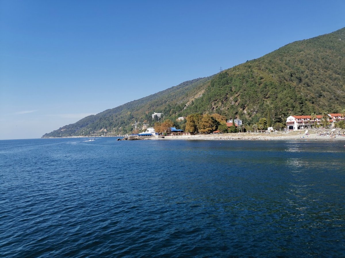 Море Абхазия Пицунда