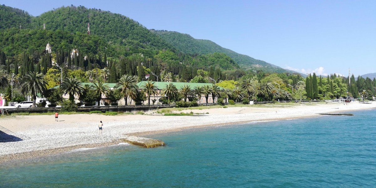 Новый Афон Абхазия море