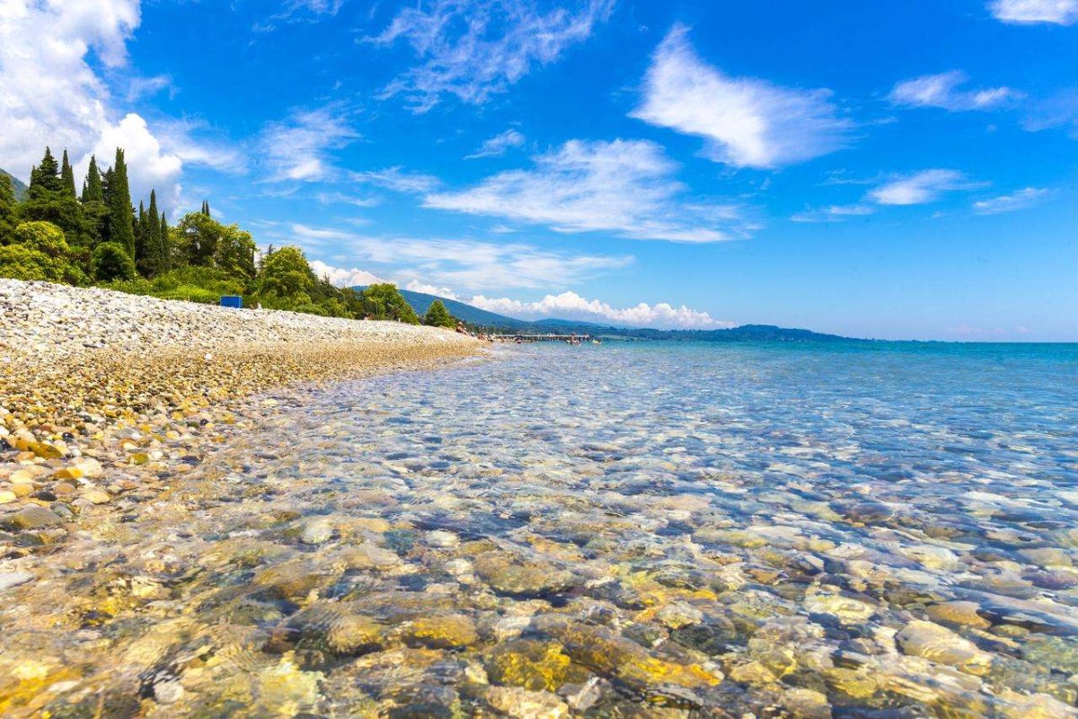 Абхазия Гудаута море