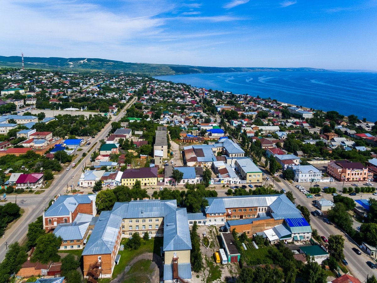 Гора каланча Хвалынск