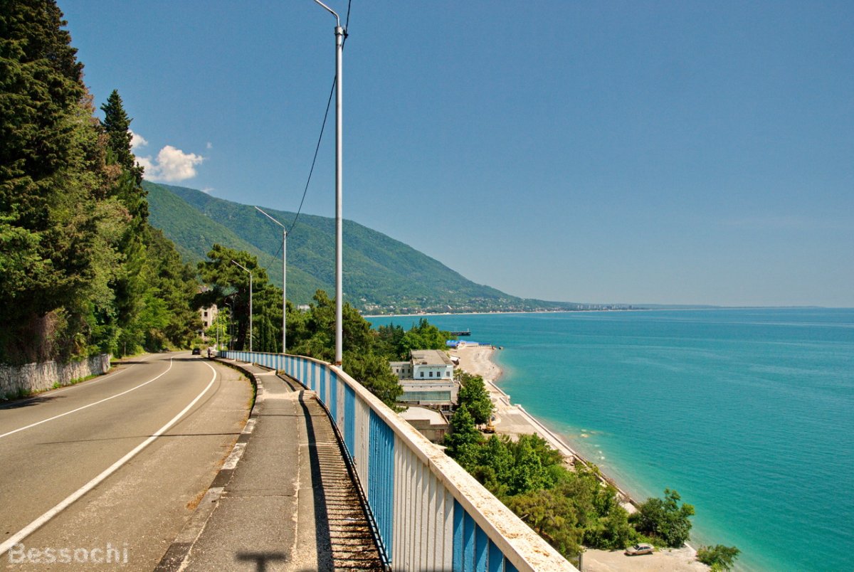 Абхазия дороги