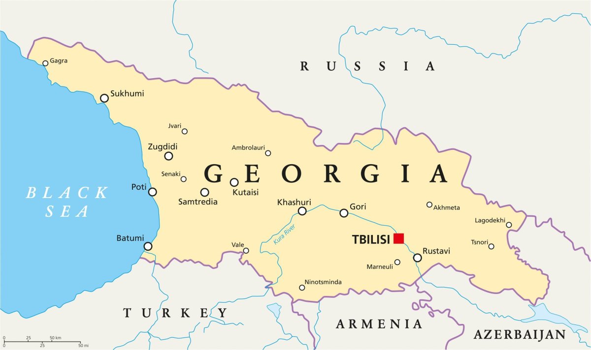 Карта Абхазии побережье черного