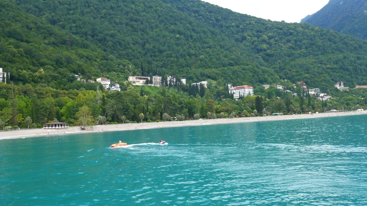 Абхазия море Гагры Гагры