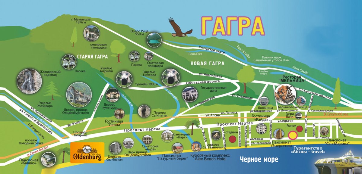Аквапарк в Гагре Абхазия 2022