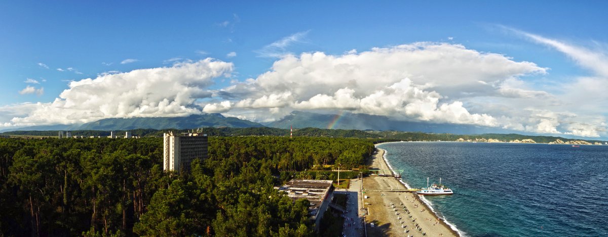 Панорама Гагры Абхазия