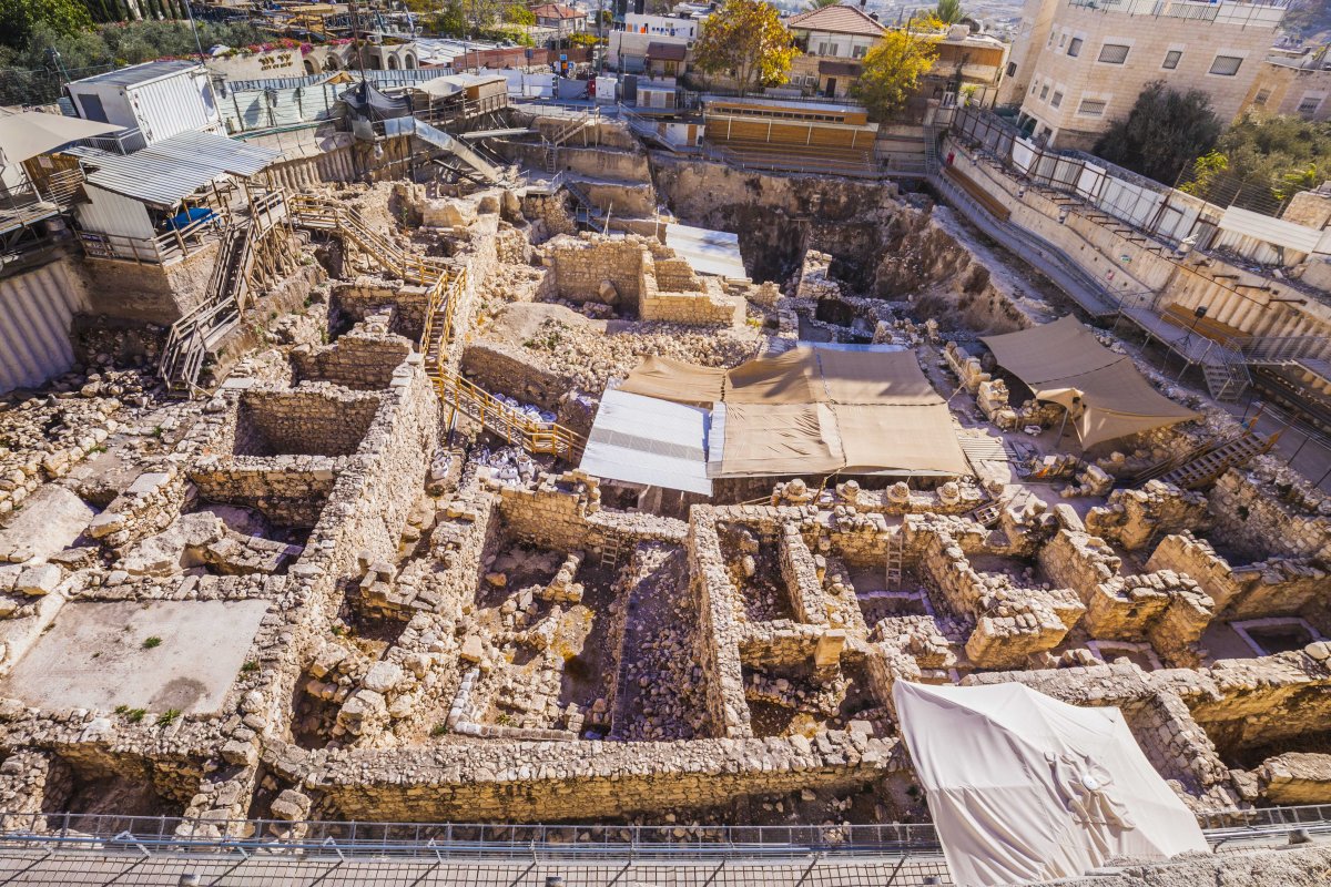 Раскопки храма Ирода в Иерусалиме