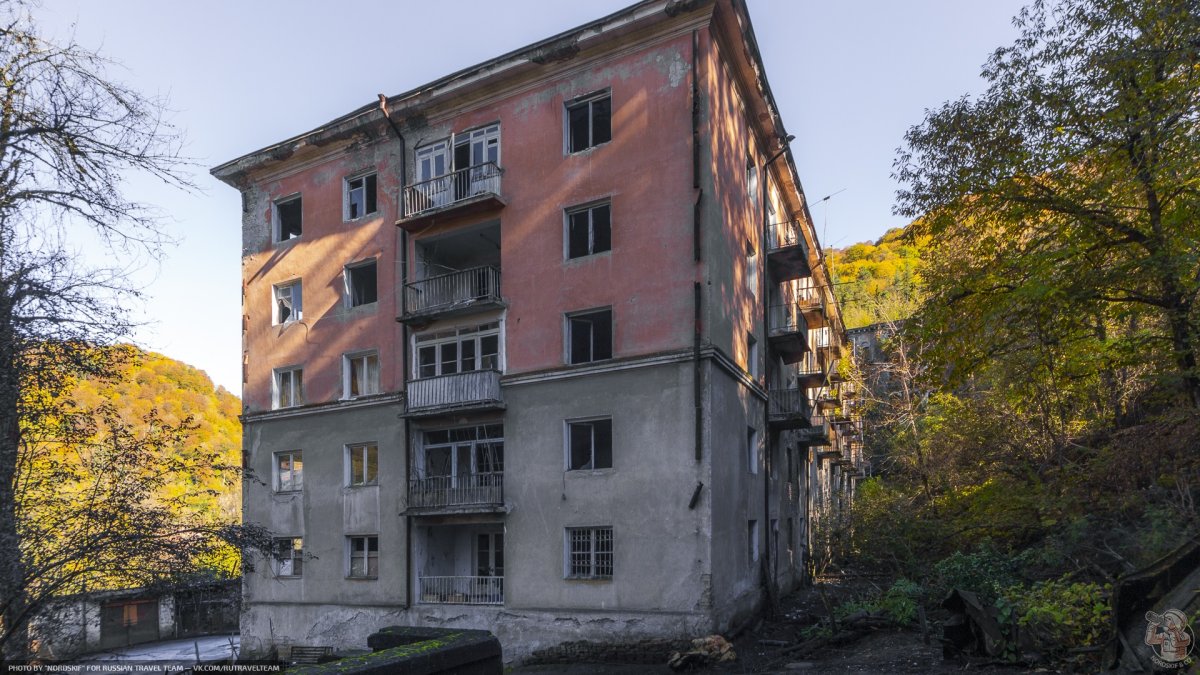 Акармара город-призрак в Абхазии до войны