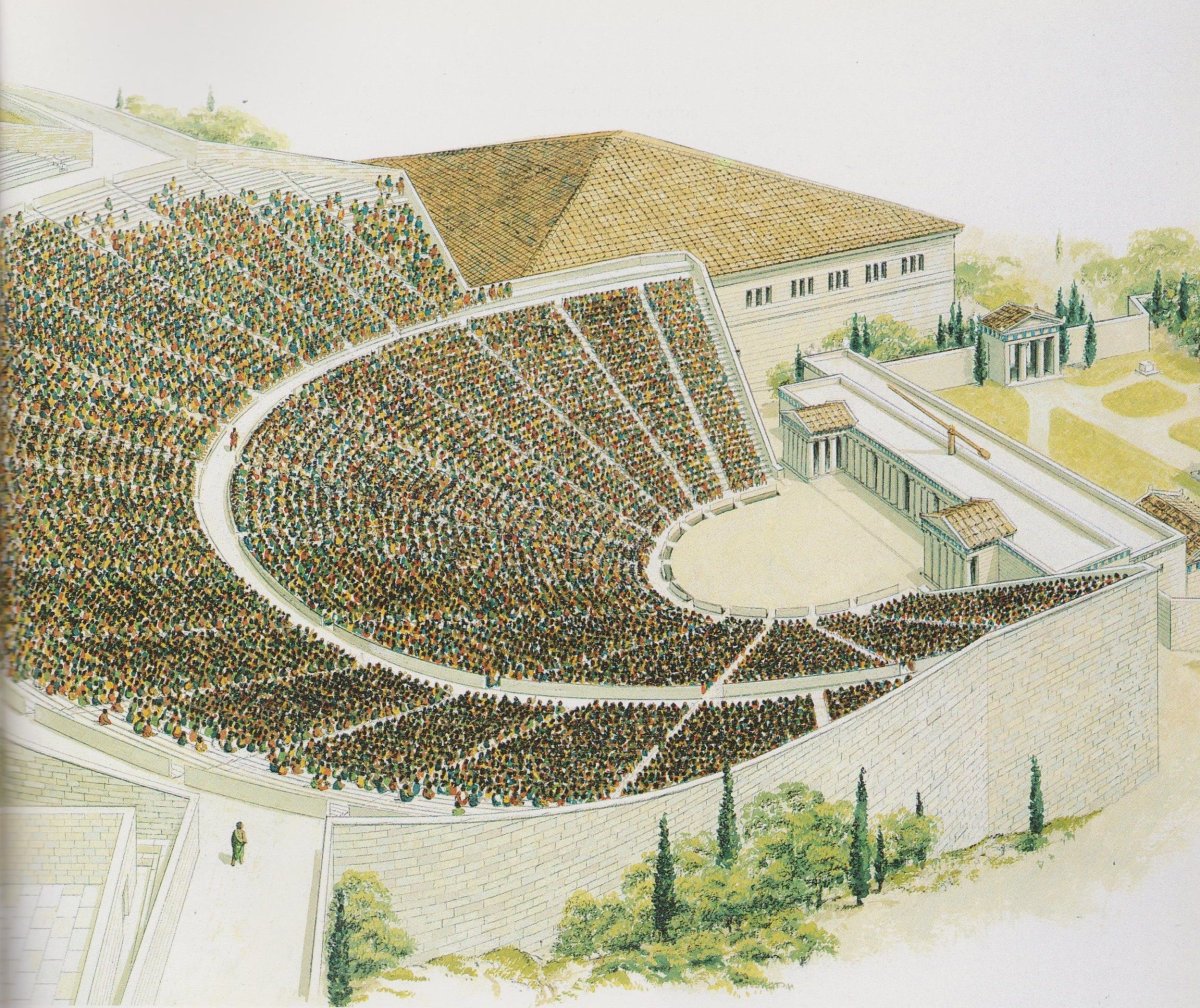 древний театр в афинах