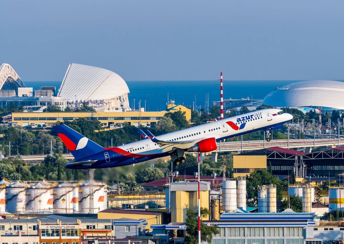 Вид с самолета