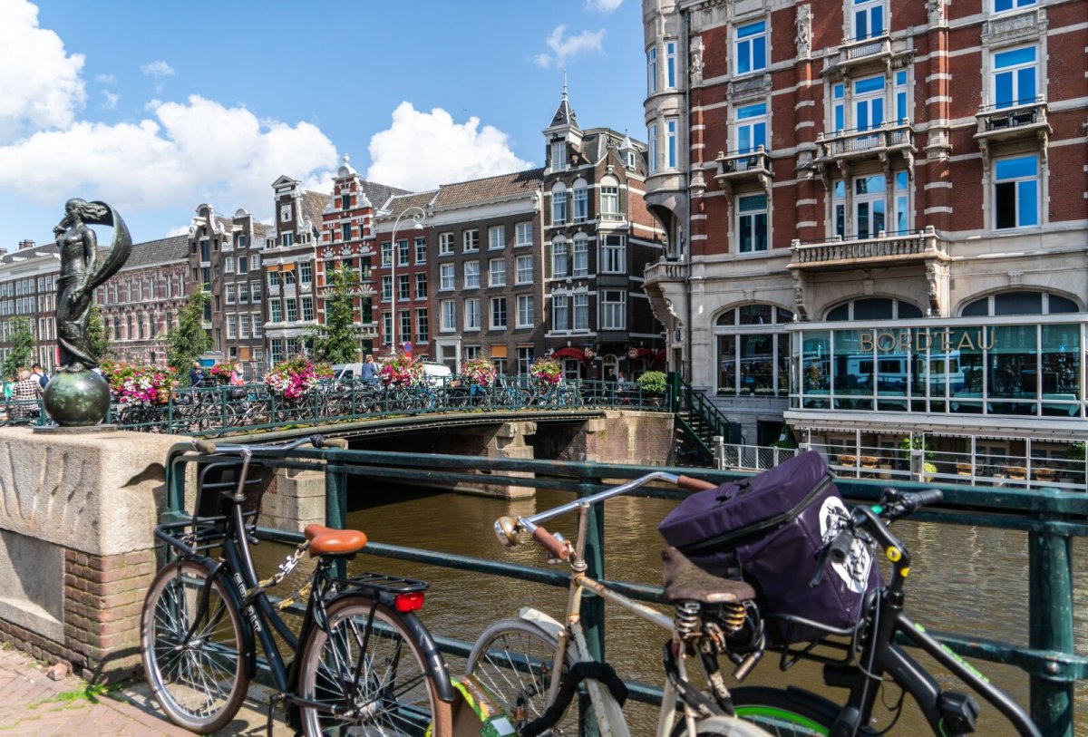 каналы в амстердаме