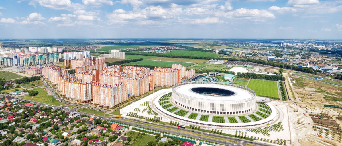 Закат в степи