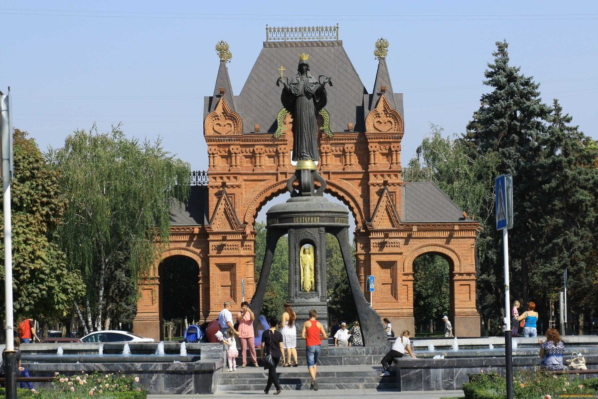 Достопримечательности Краснодара Триумфальная арка