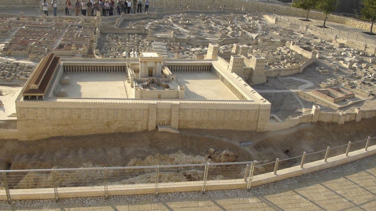 Первый и второй храмы в иерусалиме