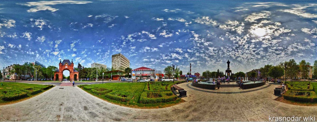Фотопанорама Краснодара