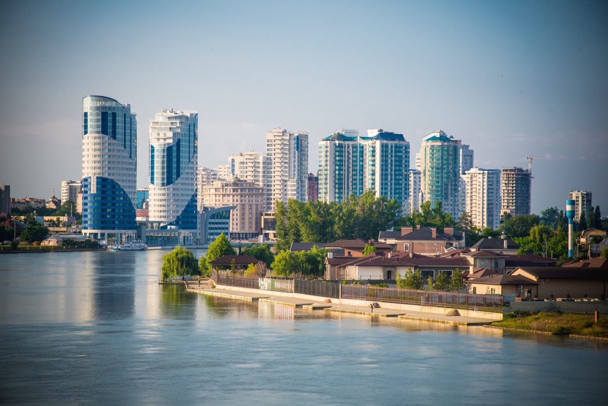 Река Кубань Краснодар