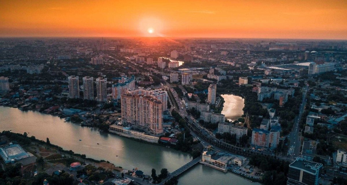 Ростов на Дону Купеческий двор сверху