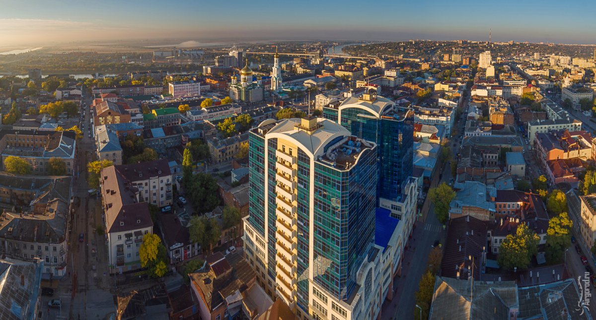 Екатеринбург с высоты птичьего полета