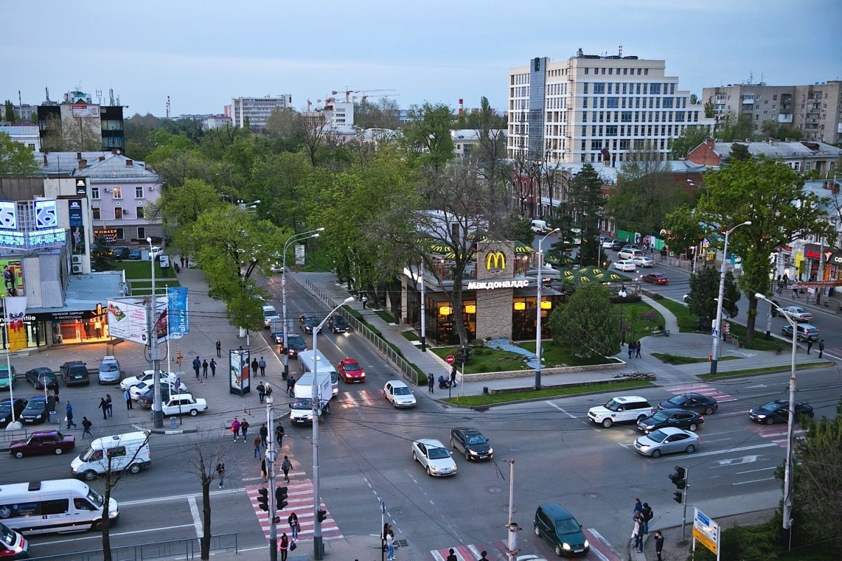 Краснодар улица красная драмтеатр