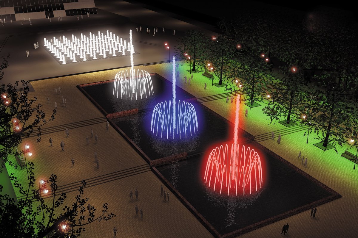 Musical Fountain Анапа